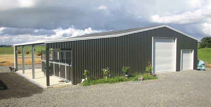 Kitset Sheds Ltd - Farm Sheds - Kitset Garages - NZ Steel